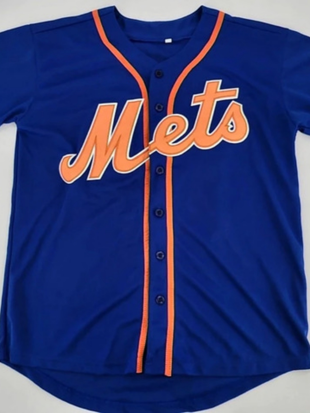 Scherzer 31 Mets jersey Blue & Orange Medium
